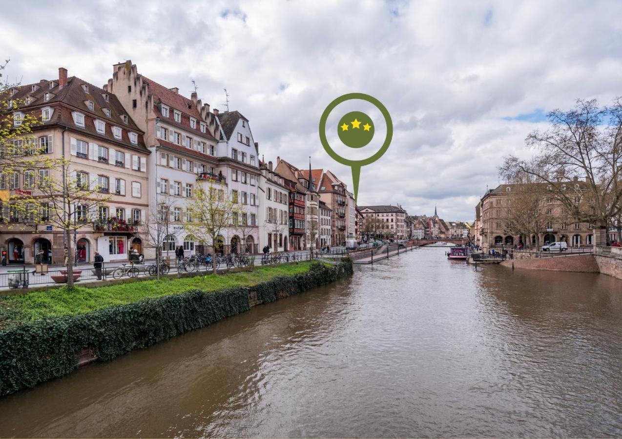 Apartament Le Batelier - Hyper-Centre, Vue Unique Cathedrale Strasburg Zewnętrze zdjęcie