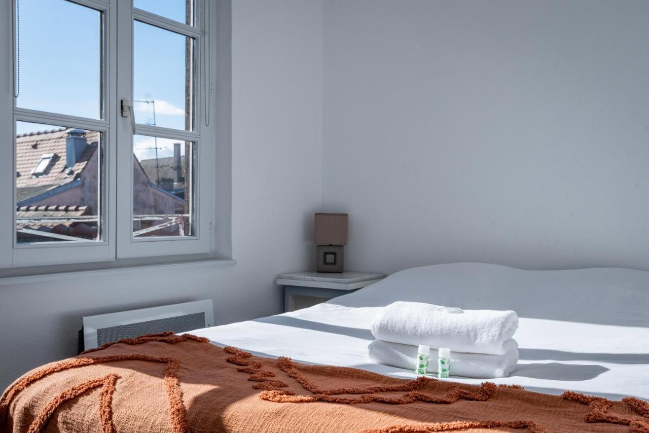 Apartament Le Batelier - Hyper-Centre, Vue Unique Cathedrale Strasburg Zewnętrze zdjęcie